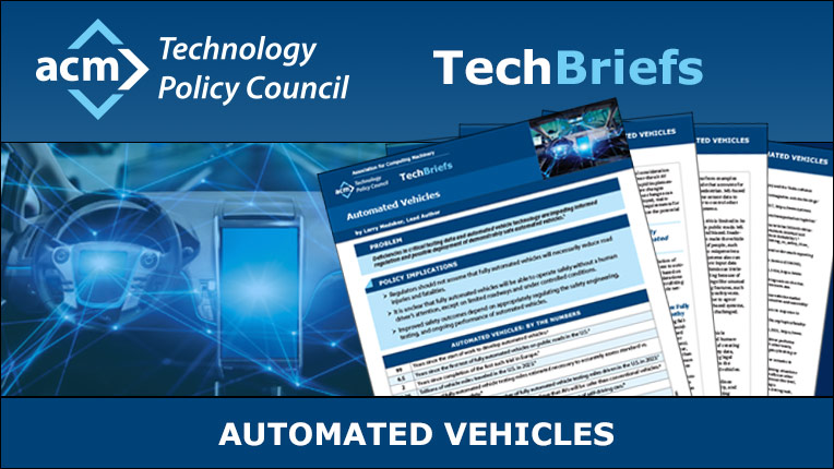 Buckle up, tech enthusiasts! The #ACMTechBriefs is back with a gripping issue about Automated Vehicles. Stay in the loop and navigate the future of transportation with confidence. Read it now!🚗bit.ly/43ICpJG #automatedvehicles #policy #tech #ACM