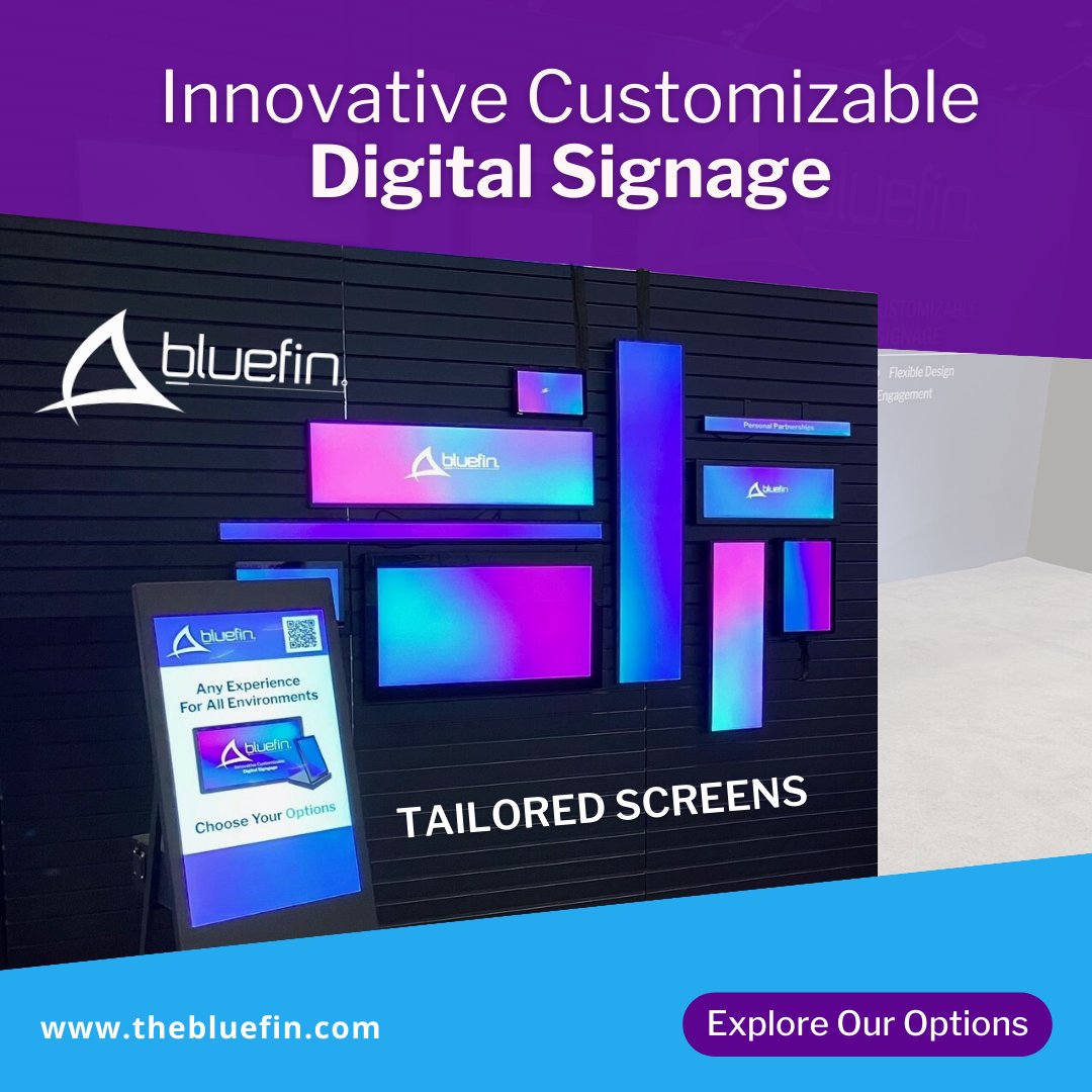 Looking to enhance your customers' in-store experience? A PwC survey reveals that 94% of retailers believe digital signage improves customer experience. Trust Bluefin for your signage solutions.

ow.ly/pwPR50R4oaf

#DigitalSignageSolutions #BluefinLCD #DigitalSignage