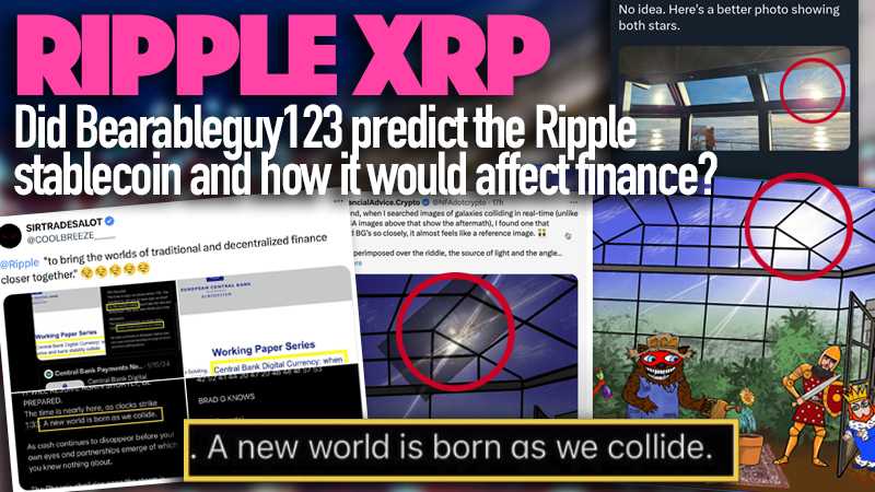 As the @Ripple stablecoin announcement settles in, is it any surprise that we're now finding out that @bearableguy123 could have been predicting this all along? 😯 #XRPcommunity #XRPholders #XRP 📺 👉 youtu.be/8-2lyq1B250