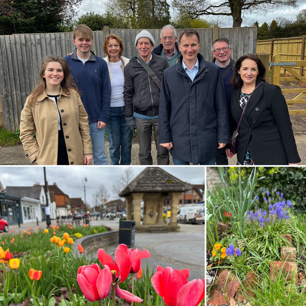 Great reception on the doorsteps of Cranleigh this afternoon with my fab team. #cranleigh #godalmingandash