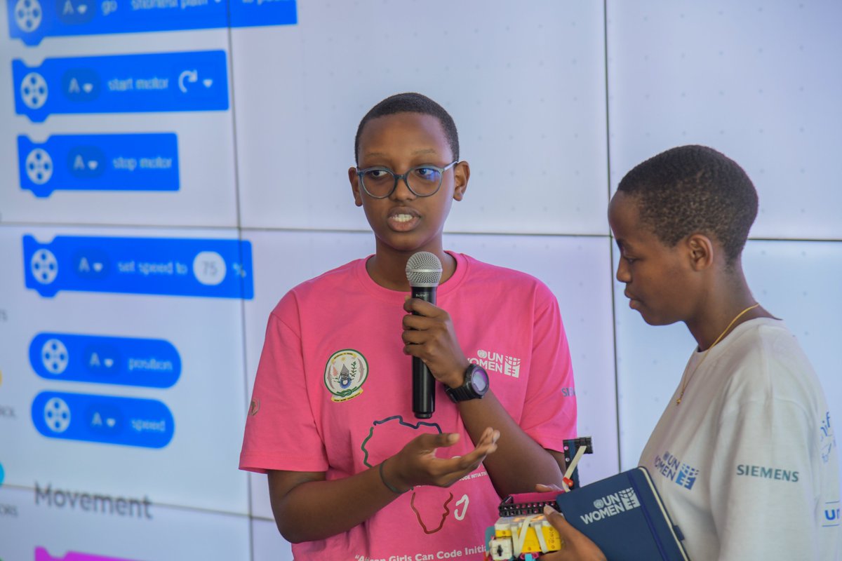 Today, @pgatabazi the Chief Technical Advisor at the Ministry of Education, presided over the closing ceremony of the 2nd phase of Rwanda's African Girls Can Code Initiative #AGCCI which was held in Kigali from March 27th to April 5th, 2024.
