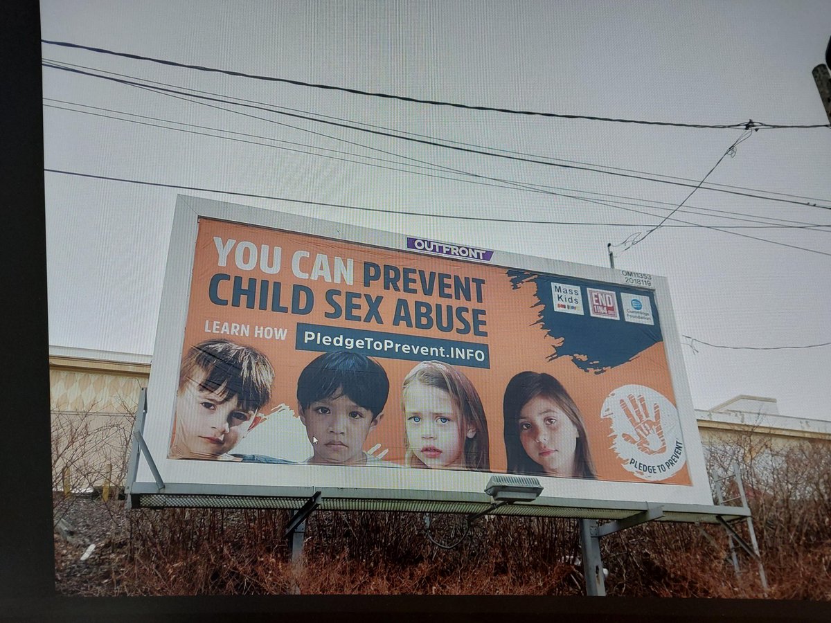 PledgePrevent's tweet image. More billboards out and about across Greater Boston for APRIL CHILD ABUSE PREVENTION MONTH! YOU CAN ACT TO MAKE A DIFFERENCE - Visit pledgetoprevent.info to take the pledge, join the movement and learn more! End1in4.org Pledge to Prevent Enough Abuse Campaign