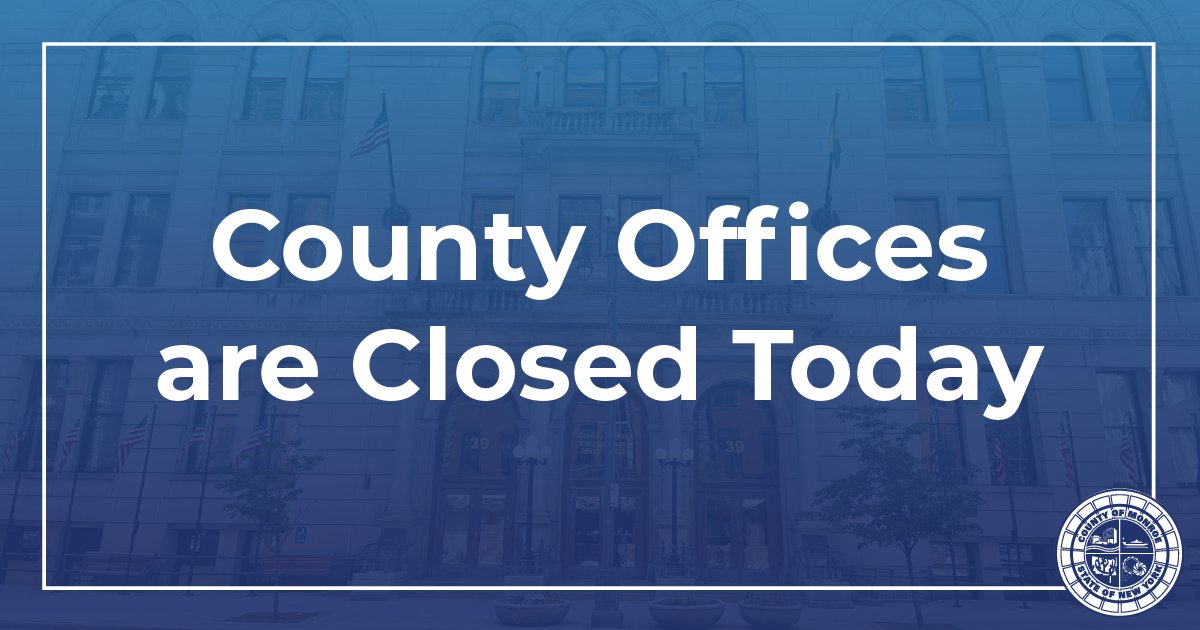 Reminder! All public-facing County buildings are closed today. monroecounty.gov/2024-04-05-ecl…