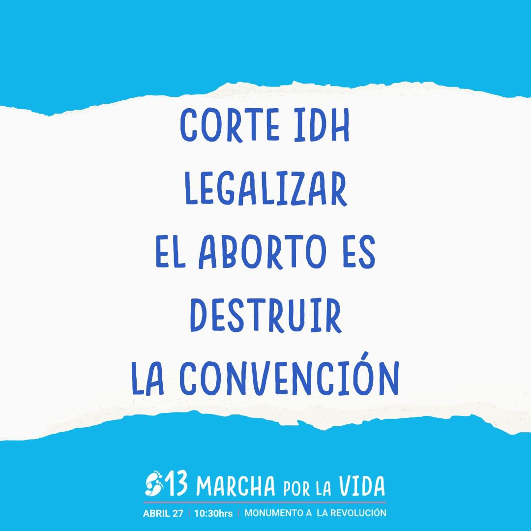 La legalización del aborto se ha manipulado con casos y/o cifras falsas. Siempre ha sido fuertemente financiada. Siempre ha tenido un interés político y económico. Quien menos importa, son las mujeres. #DerechoAlFuturo #MarchaVidaMx #CasoBeatriz 🗓️ Sábado 27 abril ⏰ 10:30 am