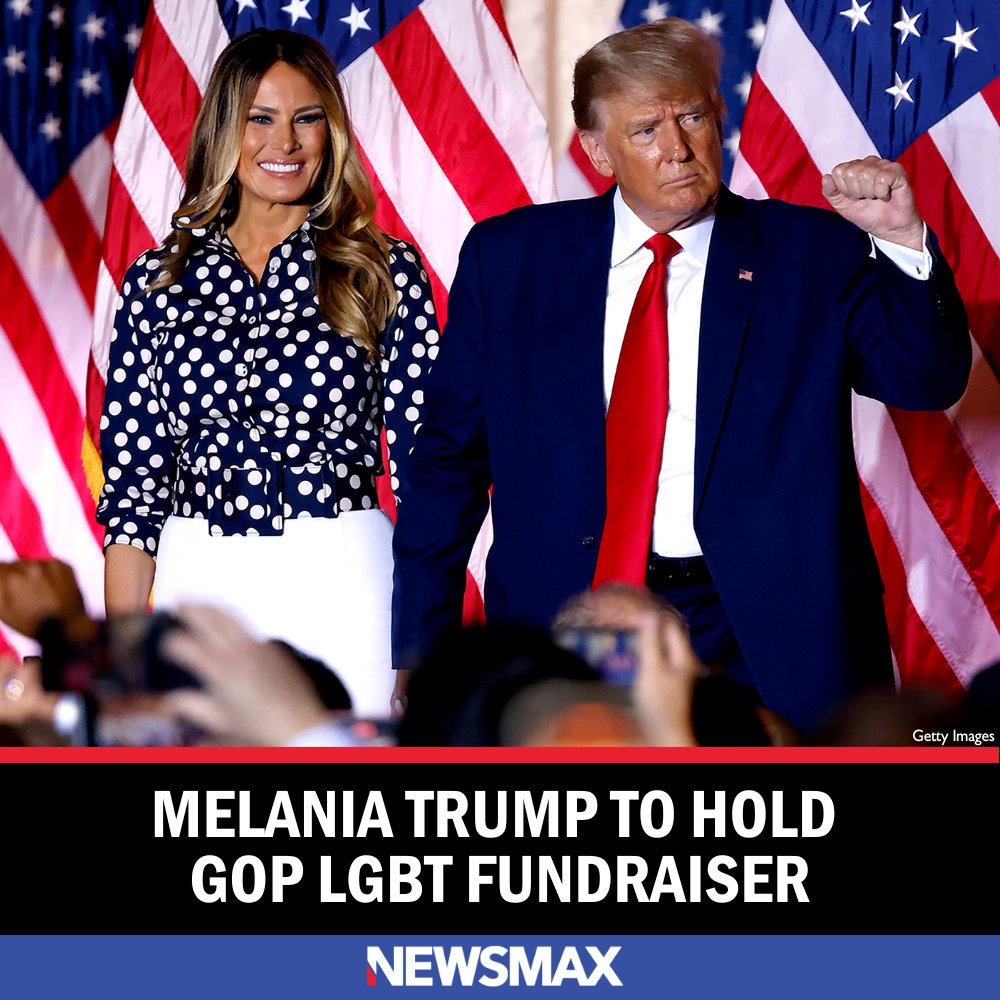 Former first lady Melania Trump is set to host a fundraiser for the Log Cabin Republicans on April 20 at Mar-a-Lago in Palm Beach, Florida. More: bit.ly/3TPL7B8