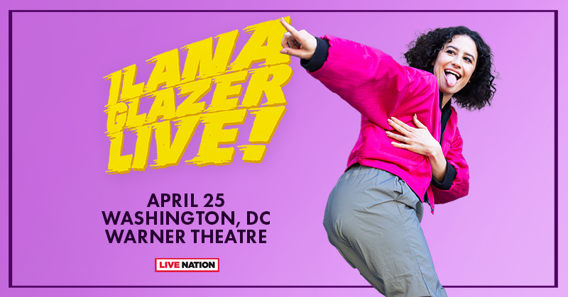 ✨ 🎤 GREAT SEATS JUST RELEASED 🎤 ✨ More tickets have been released for Ilana Glazer! Grab yours before they're gone! 📆 April 25th 🎟️ livemu.sc/3J5q9JK