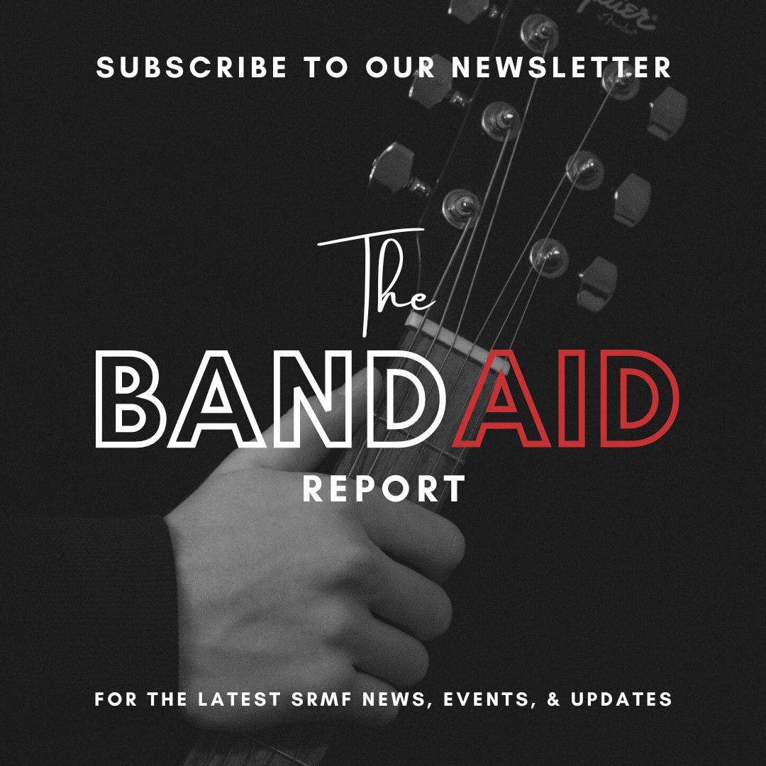 Stay connected! Our newsletter, The BANDaid Report, is the best way to stay up to date about all things Sweet Relief. Learn about events, auctions, raffles, and get updates on the work we're doing in the music community 🙏 👉 bit.ly/SweetReliefNew…