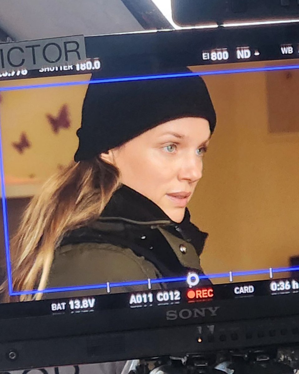 Hailey Upton from behind the camera lens #ChicagoPD 📸: Laura Freeman