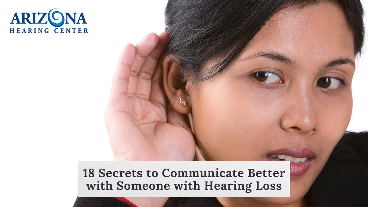 Secret #8: The listener shouldn't say 'I didn't hear you' or 'What?' because usually the speaker will say the same thing louder. Instead, say 'I didn't understand you.' 

#azhear #azhearing #eardoc #hearinghealth #betterhearing #hearingawareness #hearingloss #hearingaids