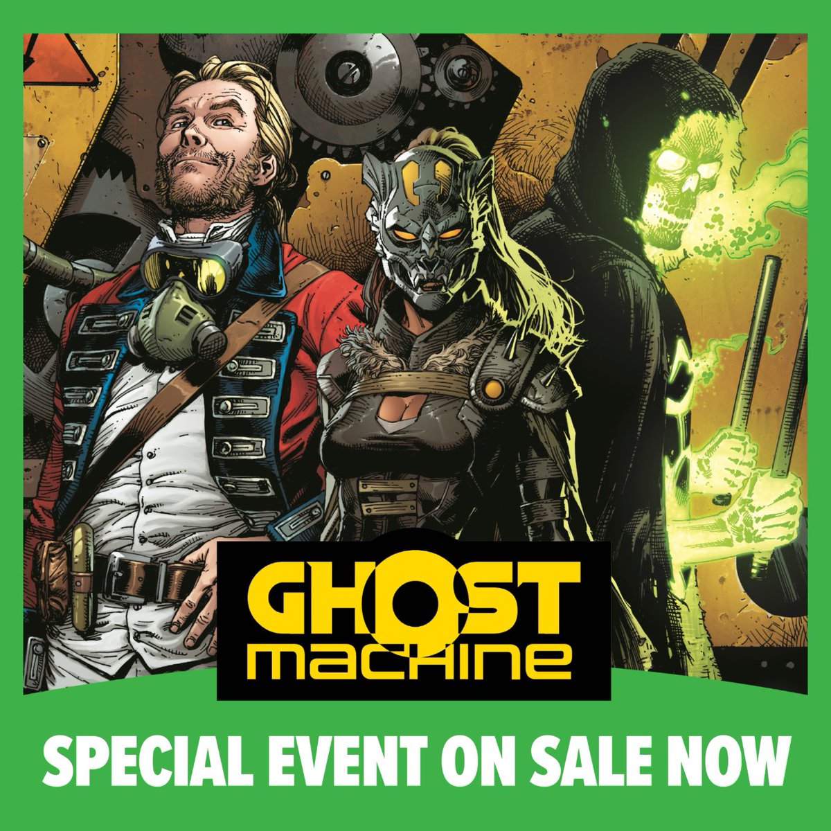 Get to know some of the biggest names in the comic industry, like Geoff Johns and Peter Tomasi, when you pull up a chair at our Celebrate the Launch of Ghost Machine special experience. Seating is limited, so get your experience tickets now. spr.ly/6017wJVoZ