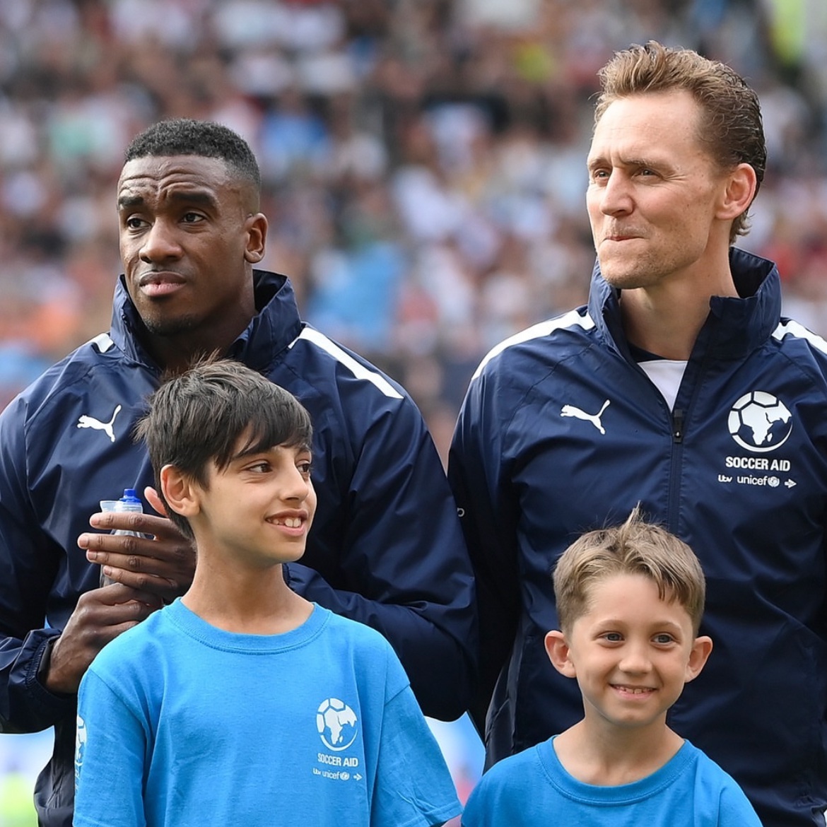 All this new picture content!

Tom Hiddleston being adorable at Soccer Aid
