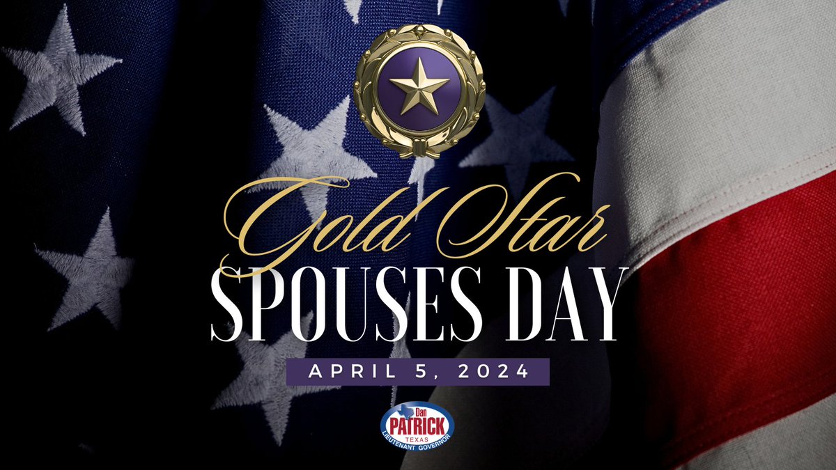 Today, we honor those who have lost their loved ones in service to our nation. We are forever indebted. #GoldStarSpousesDay