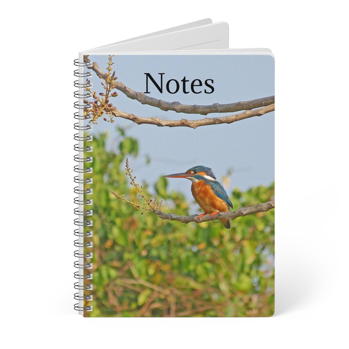 TheStrandline's tweet photo. Spiral Softcover Notebook, A5, Common Kingfisher, Wirobound https://t.co/AaK6AsiYJk #MHHSBD #handmadehour #MaureenGilbertson #craftbizparty #womaninbizhour #UKGiftAM #shopindie #supportsmallbusiness #SBS #giftideas #BrightCover https://t.co/j5XqDolKPy