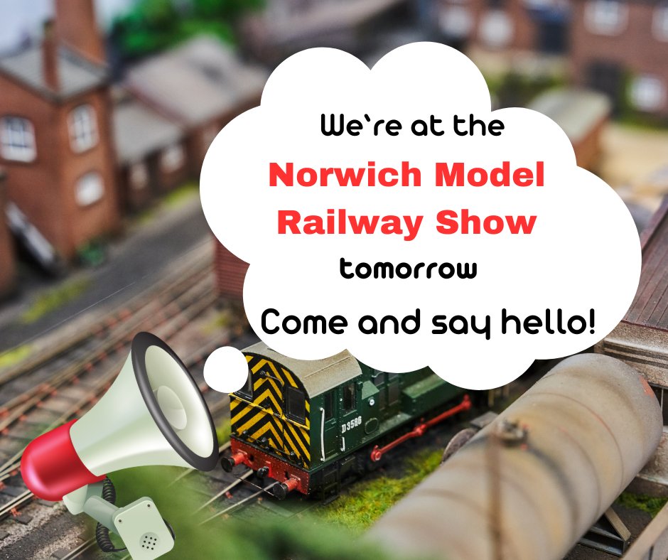 Tomorrow, Bure Valley Models will be at the Norwich Model Railway Show at Hellesdon High School, Middletons Lane, Norwich. Feel free to drop by, say hello, and maybe find a bargain or two!