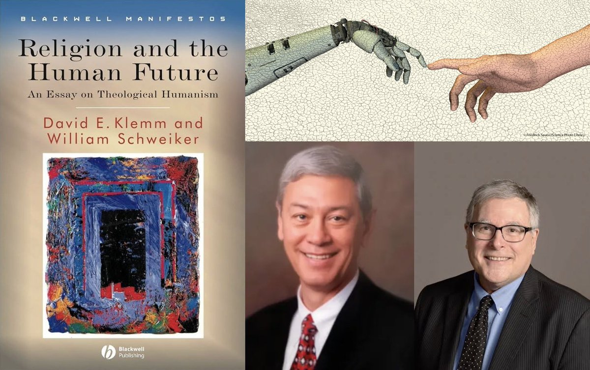 In 2023, the 15th anniversary of the publication of William Schweiker (Professor of Theological Ethics at @UChiDivinity) and David E. Klemm's book, 'Religion and The Human Future: An Essay on Theological Humanism,' was commemorated. ow.ly/sLYB50R8Wtj @AarhusUni