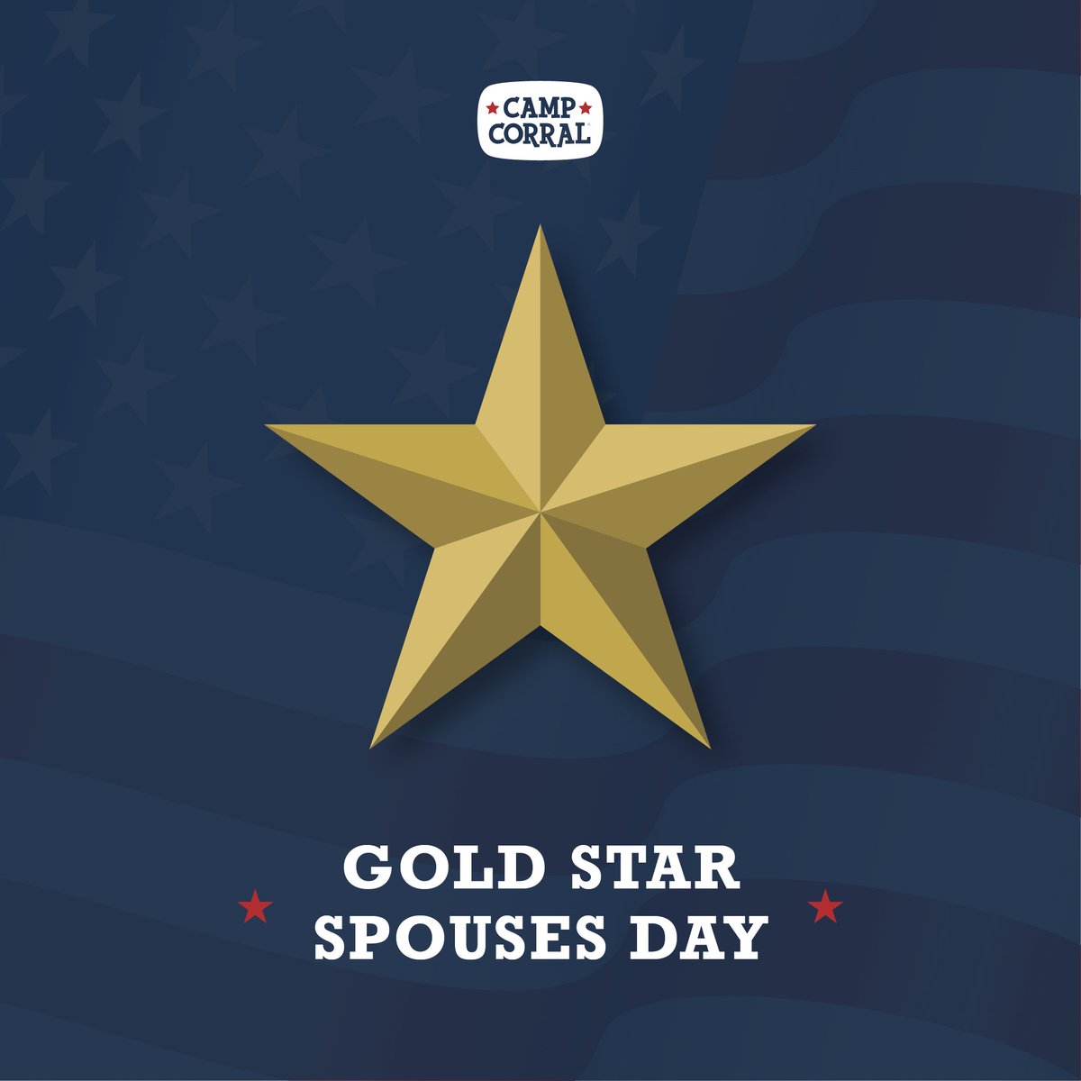 Our nation's Gold Star Spouses are in our thoughts today and every day. We honor you and your loved ones who paid the ultimate price so we may live in peace.