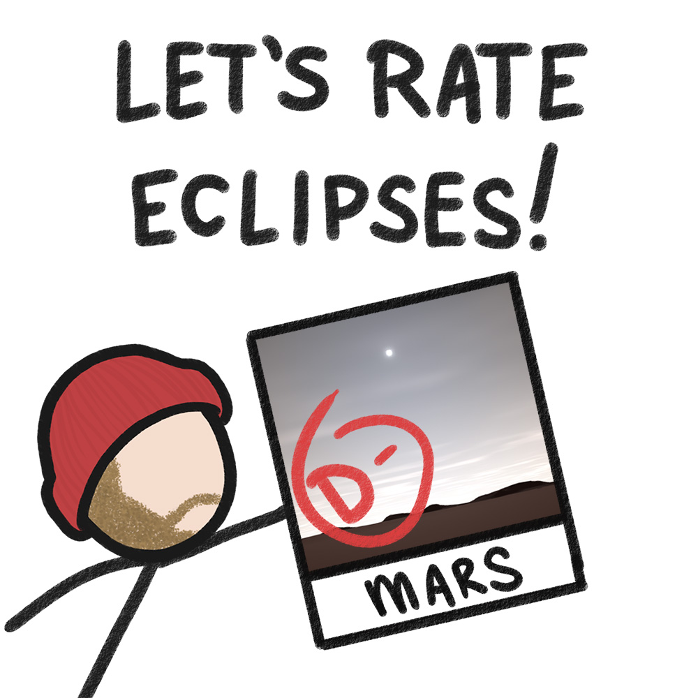 Earth is not the only planet with the occasional eclipse - every planet with at least one moon can potentially have an eclipse. So which one is the best? Henry at @minutephysics made his own Tier list in which he rates his favorite eclipses! youtu.be/CikPFdZdY4k?si…