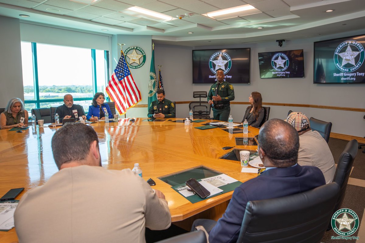 Today, I had the opportunity to engage in vital discussions with local clergy members about BSO’s progress, plans for the future and priorities within the community. Together, we’re building a safer, stronger future for all. #TeamBSO #BSOproud