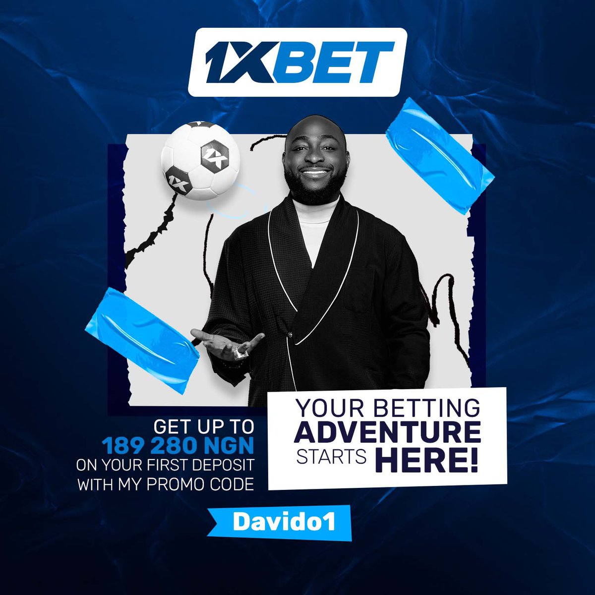 It’s been amazing on the 1xBet community! 🌟 Being their ambassador has been an incredible experience! Don't forget to enter code Davido1 to unlock the highest bonus on your initial deposit! 💸✨ Let's continue our streak of success: tinyurl.com/537cmn5v