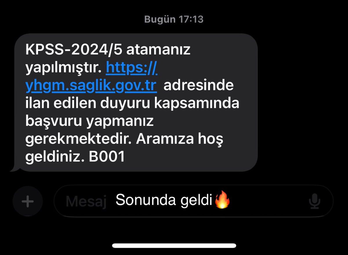 Şöyle bir mesaja ihtiyacımız vardı  hoş bulduk 🔥 <a href="/saglikbakanligi/">T.C. Sağlık Bakanlığı</a>