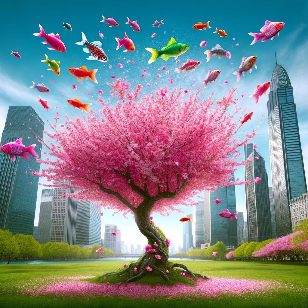 Spring has sprung, and it's finally Friday with weather to match! 🌸☀️ Enjoy your weekend to the fullest! #HelloSpring #WeekendVibes #FridayFeeling #FridayMotivation #cryptofish #WeekendVibes