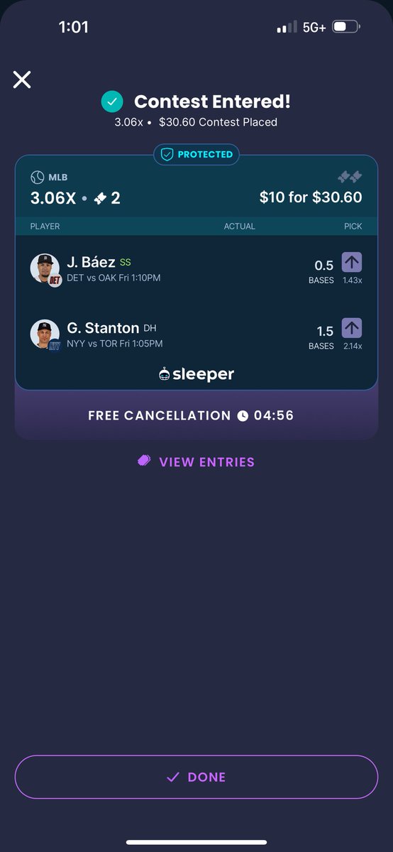 PeepMyPlays's tweet image. ⚾️ • Early MLB Slips ⚾️

#GreenlineCommittee 
#PeepMyPlays