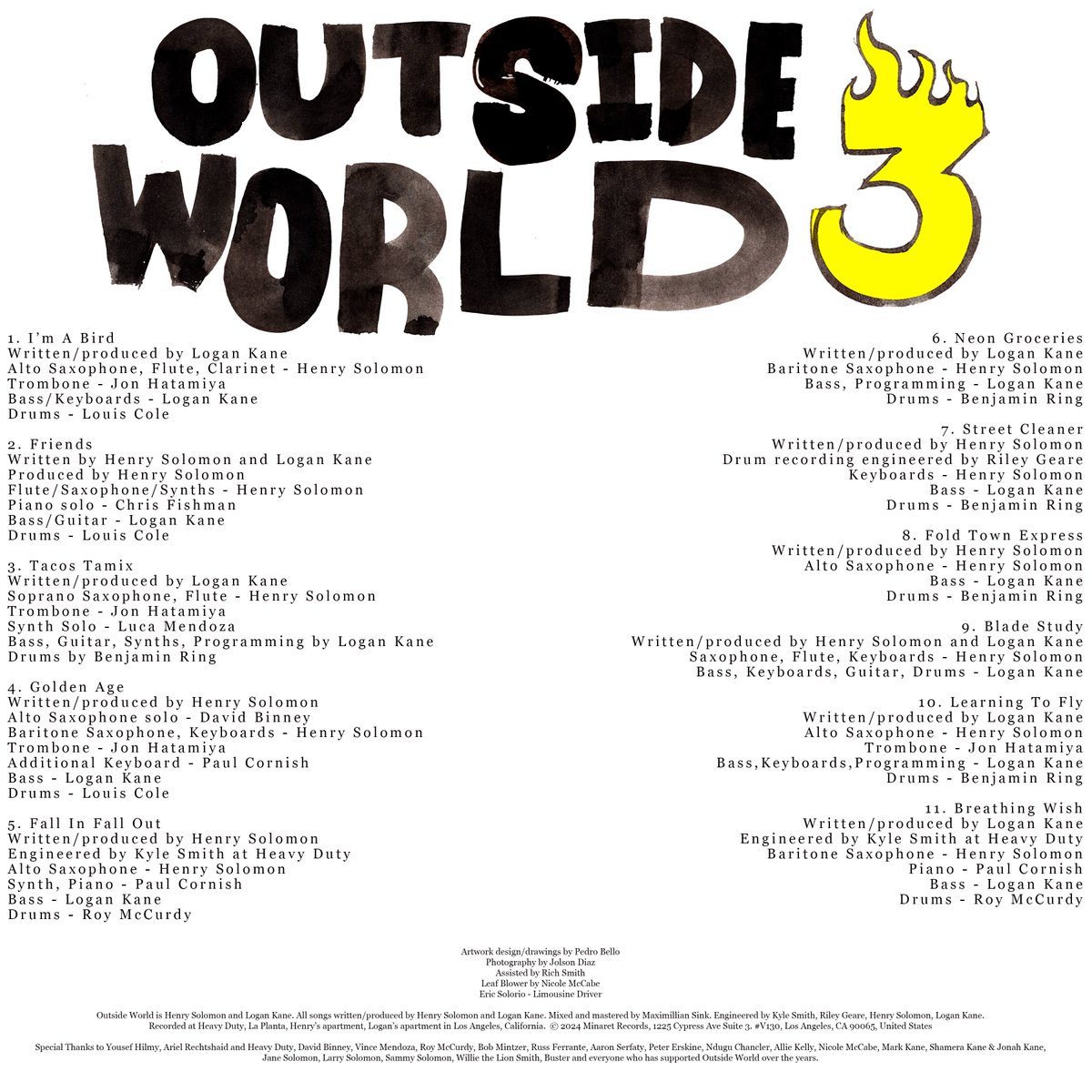 Outside World 3 is out today 🎶🫶🏼