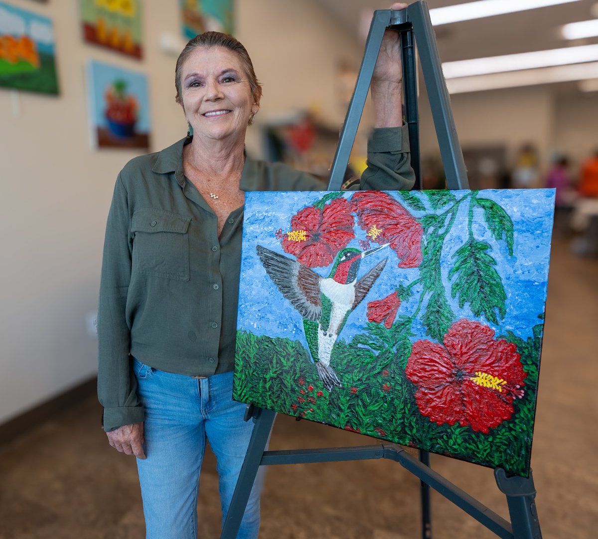 Art is used to express emotions, feelings, & build self-awareness. That's our goal at Memorial Regional Hospital’s Rebel’s Drop-In Center, where the stigma of mental health is left behind. This program offers support, advocacy, & counseling for those navigating mental health.