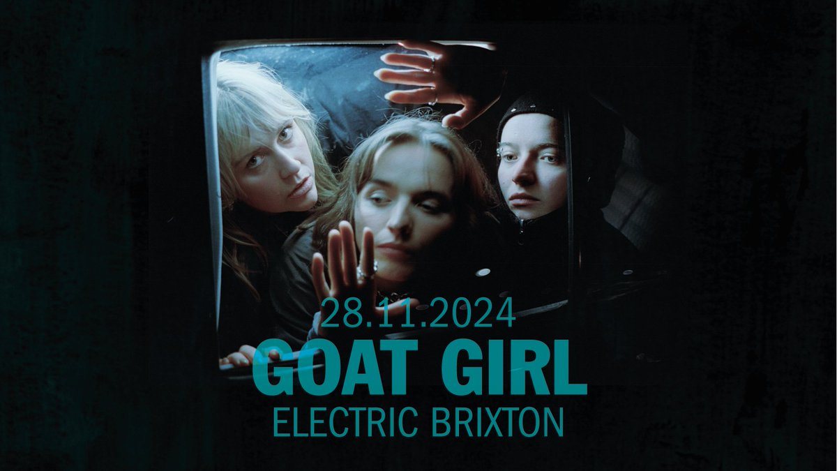 Just announced 🥏
@goatgirl24 play @electricbrixton this November 
Tickets on sale Friday 10am 🎫 bit.ly/3J5nHmD