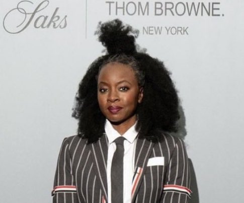 Like y’all know how I adore this face card that ain’t never declined 😭😍🤩!!!
#DanaiGurira 
#ThomBrowne
#FashionGirl