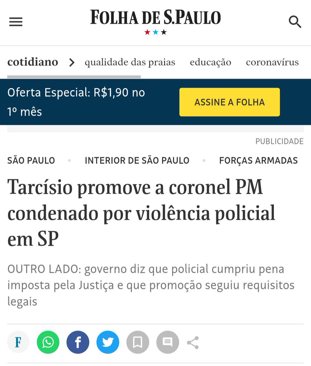 A DIREITA tem uma mão pesada, né???