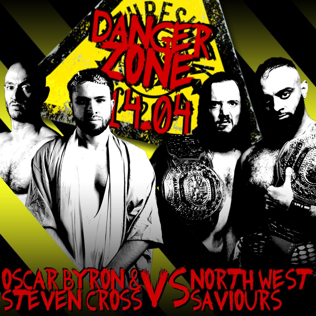 A challenge issued... Nanoseconds later we had someone in our DMs. On 14th April two Saviours take on a Golden God & his disciple in a bout that could turn the tag team division on its head. Tickets skiddle.com/e/38040487