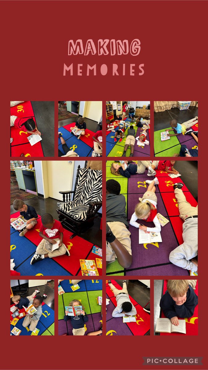 Quiet times in #Room109. The #Bookworms were book mining. Many of them discovered a new favorite series! #welovebooks #thewoodwardway #FundayFriday