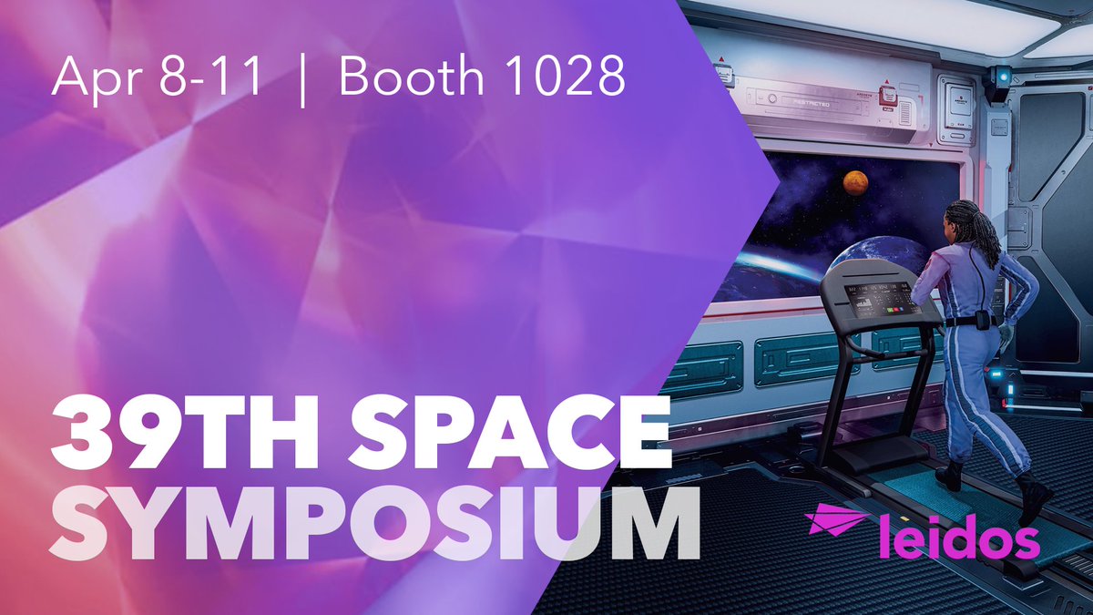 Our Leidos human health experts are helping improve next-generation safety and performance for the crews executing the world's most critical space missions 🌌🚀 Join us at #SpaceSymposium next week to learn more. 📅 April 8 - 11 📍 Booth 1028 ➡️ ms.spr.ly/6010cLZfp