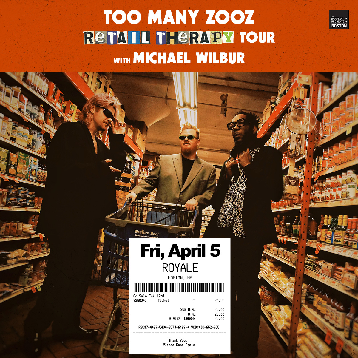 TONIGHT! @TooManyZooz w/ Michael Wilbur Doors @ 6pm Show @ 7pm Tickets still available online or at the door 🎟️🎟️ axs.com/events/512649/…