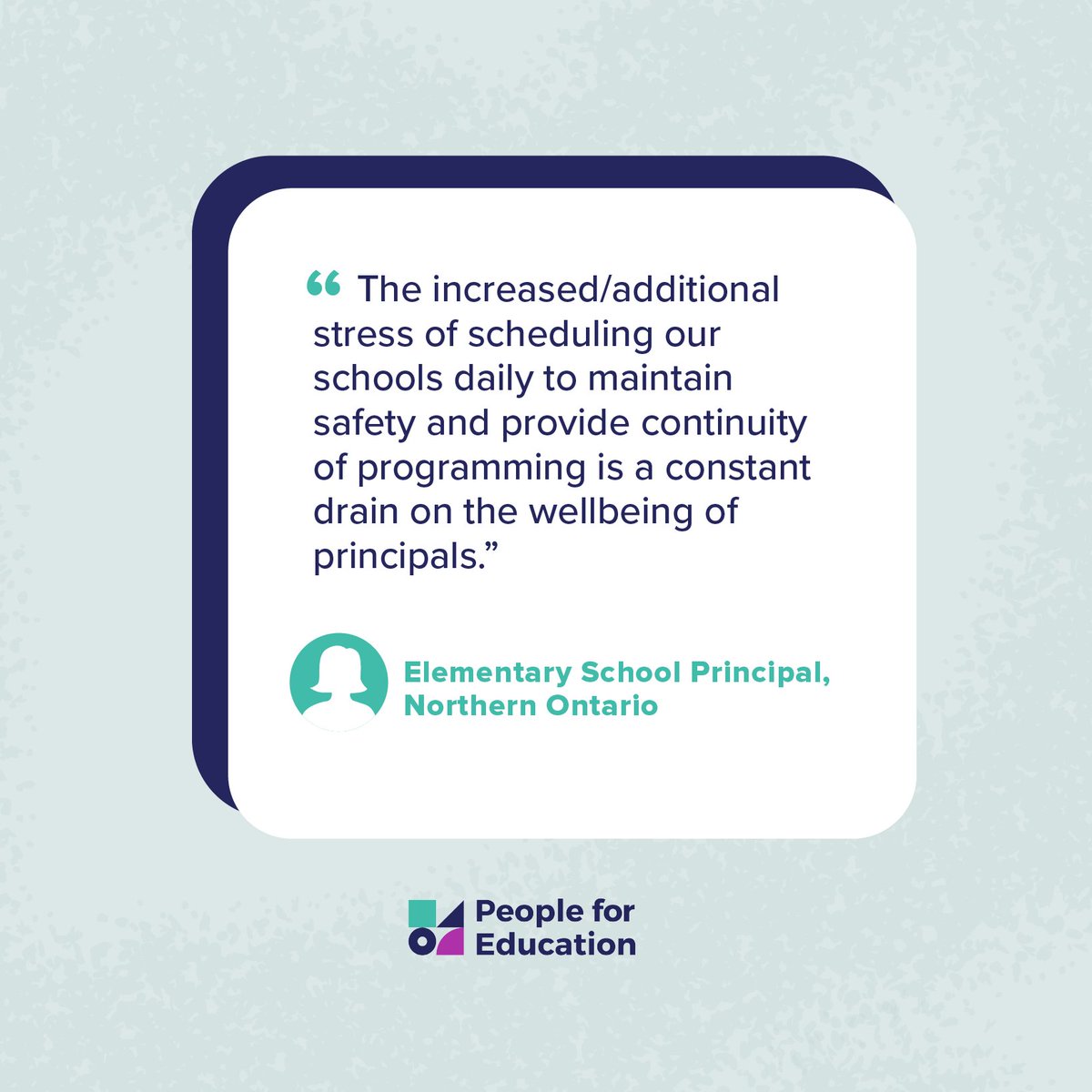 Finding emergency replacement staff is becoming a part of principals’ daily administrative workload. In our 2023-24 Annual Ontario School Survey, principals expressed concern that they are unable to fulfill their role as lead educators. peopleforeducation.ca/our-work/staff…