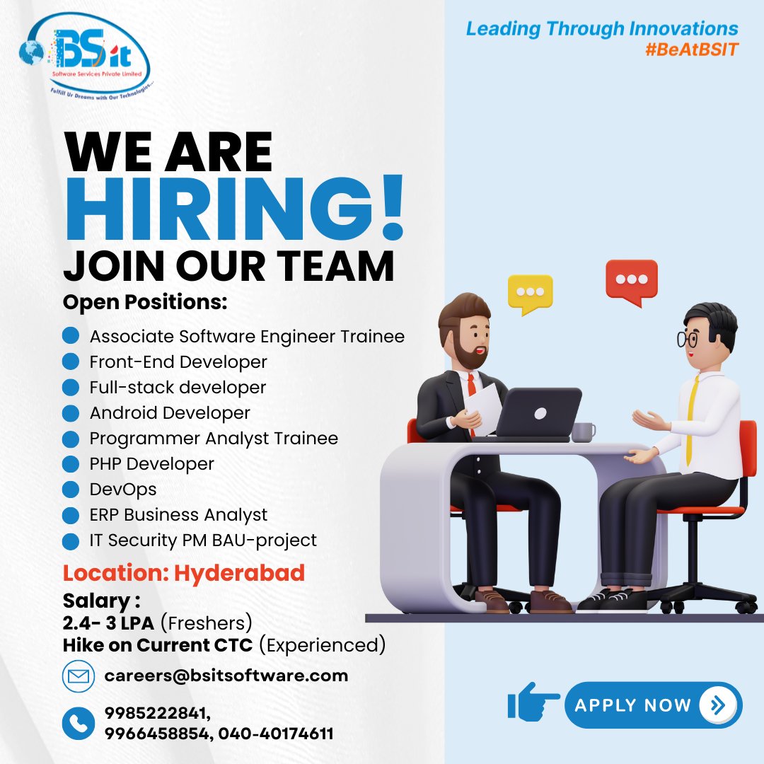 BSIT Software Services Private Limited on X: &ldquo;Innovation starts 
