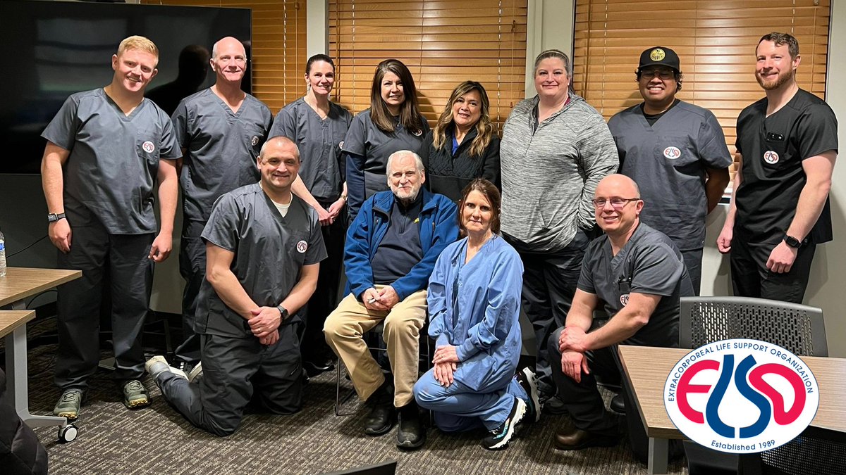 #ECMO simulation course ongoing at ELSO - Extracorporeal Life Support Organization Headquarters... Special guest Dr Bartlett!! Register for next ELSO education/training events 🔗 bit.ly/3sUQcPq 🎓For additional info 📬 ecmotraining@elso.org 🔗 bit.ly/ELSOAcademy