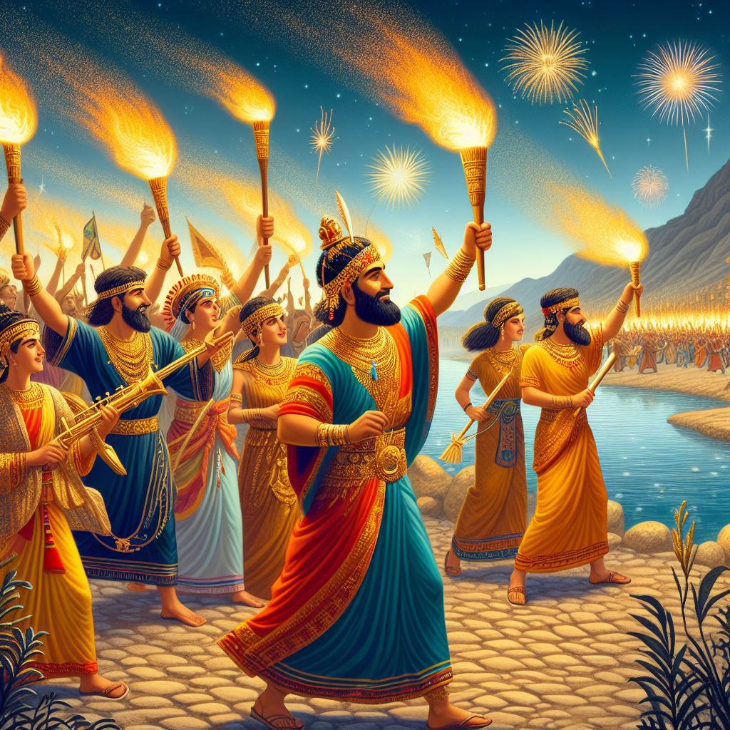 بعض من رؤساء الكنيسة الكلدانية الغوا احتجاجاً احتفالات عيد القيامة، وشاركوا بعيد اكيتو بقوة..
  برأيك من هو الاهم السيد المسيح ام الاله ماردوخ؟ 

بكل الاحوال، اكيتو بريخا للجميع