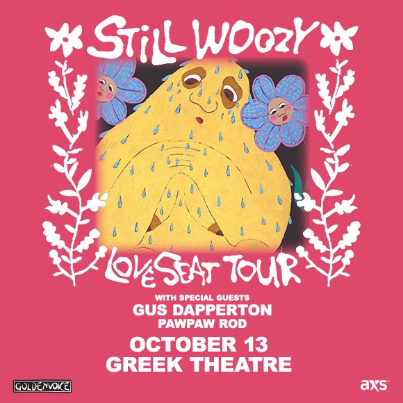 Tickets on sale now for #StillWoozy Love Seat Tour 💫🎫 👉 With Gus Dapperton & PawPaw Rod Tickets: axs.com/events/535854/…