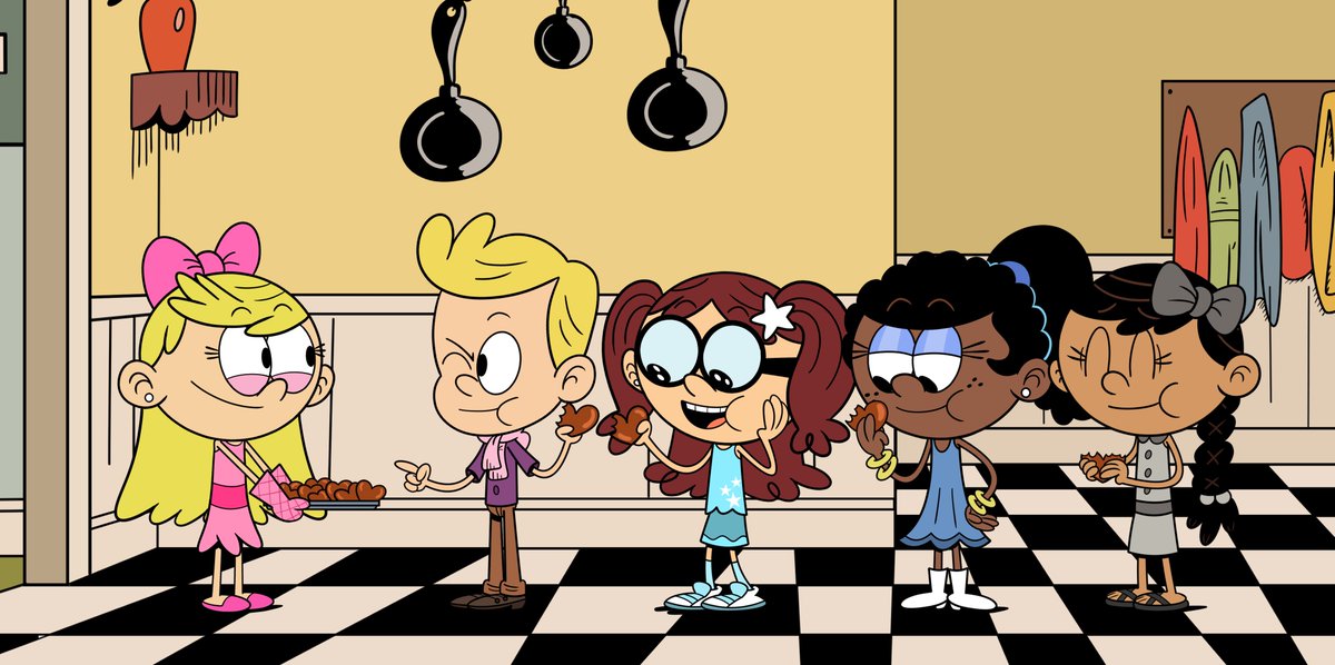 Artwork made by artist @AlejinZX and requested by @uri140798.

Lola is sharing her heart-shaped chocolates with her friends.

#TheLoudHouse #LolaLoud #Winston #LindsaySweetwater #CricketVanDoren #MeliRamos