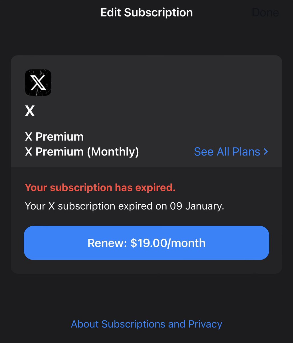I don’t know how but I haven’t payed for “X Premium” since January but I still have it 💀