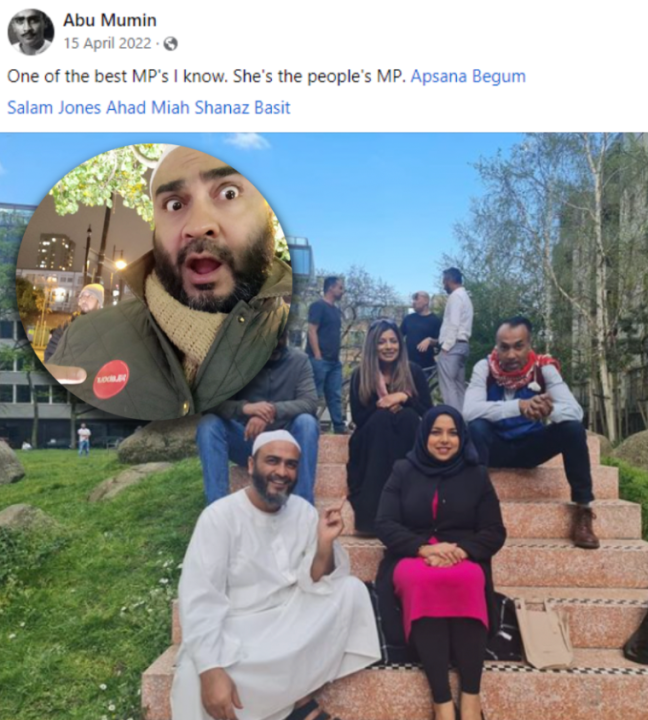 Supposed Christian convert & chemical attacker Abdul Ezedi was buried in West Thurrock, according to one of my followers.

The Muslim burial firm used a false name & crowdfunded by the “Muslim Burial Fund'. The principles Abu Mumin & Ahad Miah are mates of Labour MP…