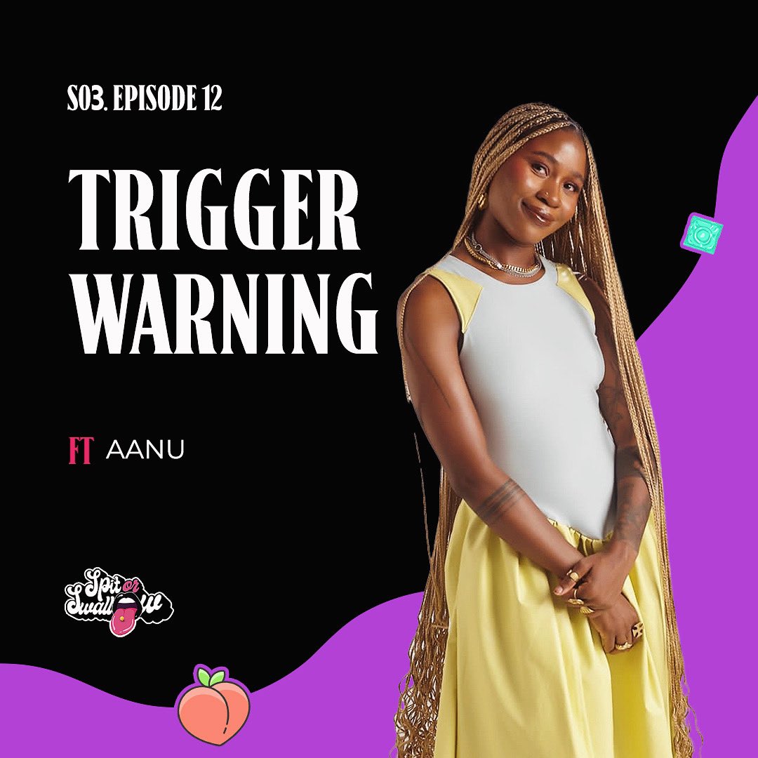 New episode of the podcast is live! ✨

On today’s episode, our host is joined by Licensed Clinical Psychologist <a href="/helloaanu/">Àánú</a> to talk about s*x and trauma.

What trauma actually means, how it manifests, cause and effect and what healing can look like. Tap the link in bio to listen!