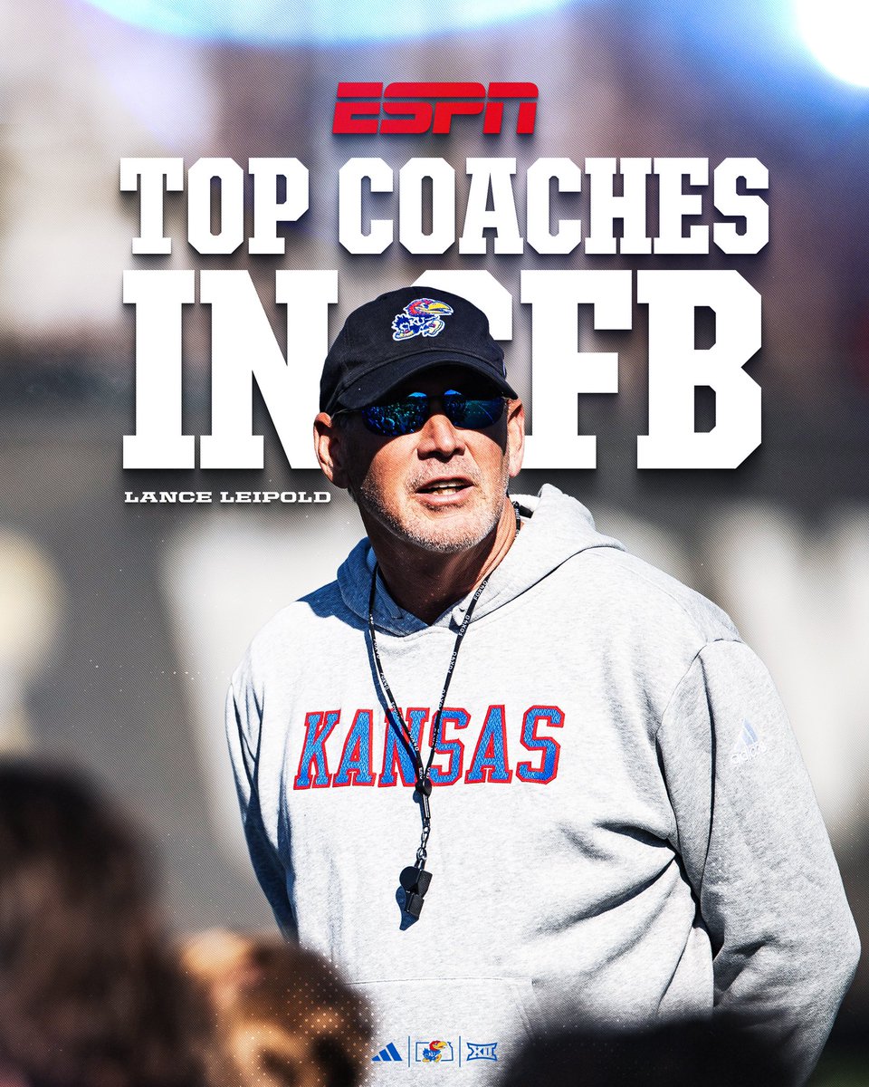 ESPN’s Top 10 Coaches in CFB @CoachLeipold 🫡