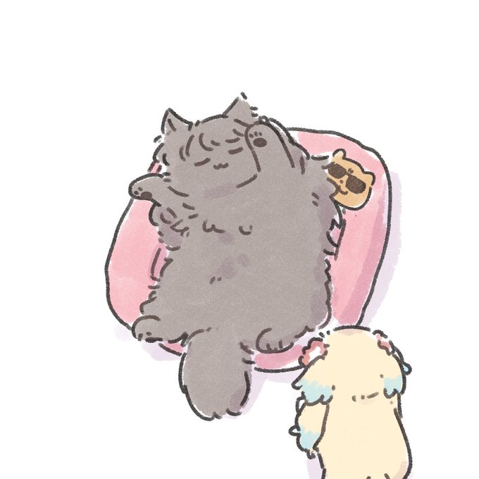 「猫 髪飾り」のTwitter画像/イラスト(新着)｜4ページ目