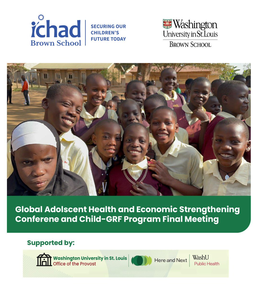 We are 3 days to the Global Adolescent Health and Economic Strengthening Conference and CHILD-GRF Final Meeting. Join several participants from around the world who will be presenting their work on child health and poverty reduction interventions in under-resourced communities.
