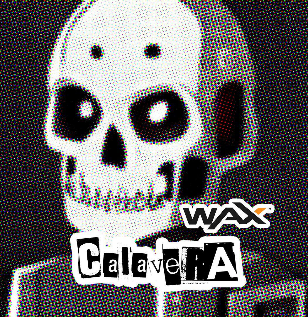 Calaveras PFP Series. Featuring A.I. generated art and music On WAX! 
neftyblocks.com/collection/emp…

#music #NFT #waxp #AI #pfp #Calaveras #TradingCards #waxblockchain #glitch #glitchart #waxdrop