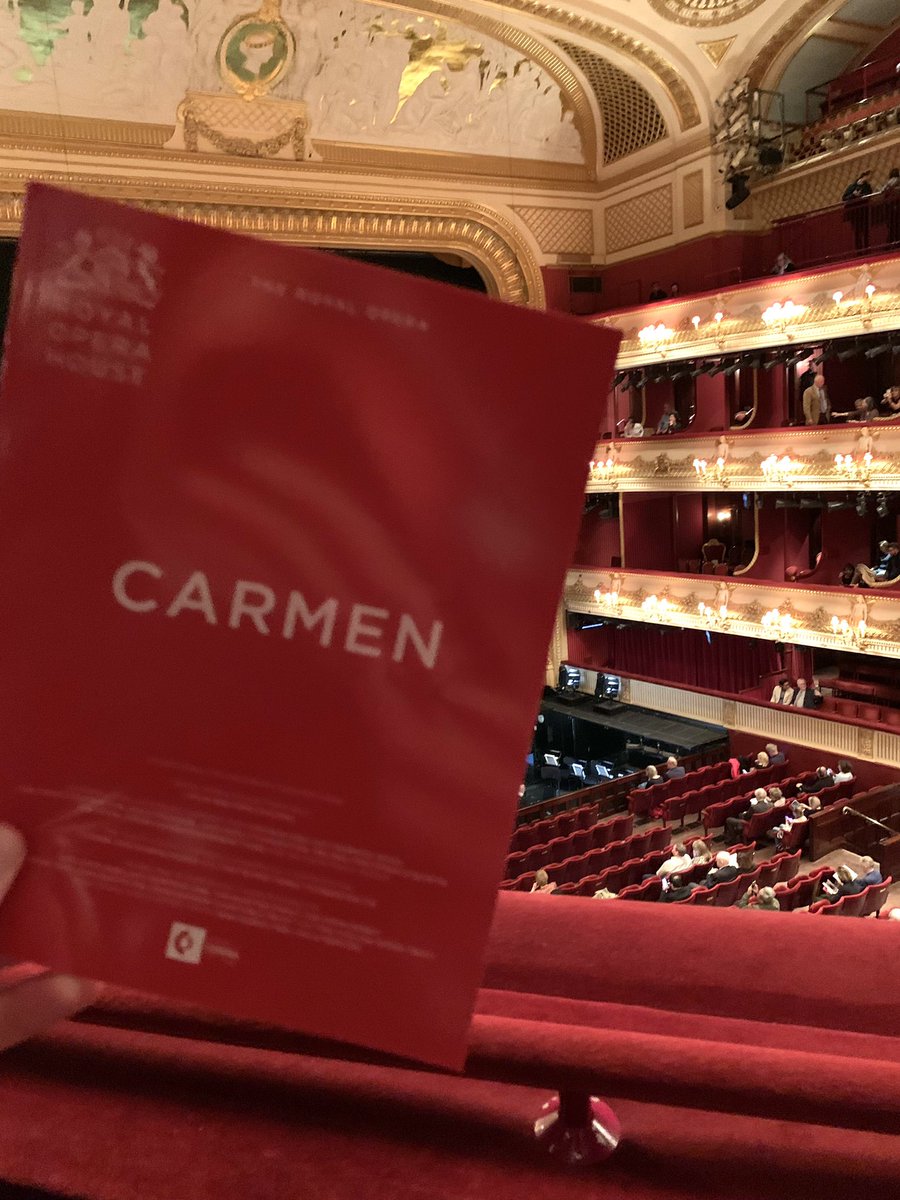 With Barrie Kosky’s staircase given the boot (😭) let’s see what Damiano Michieletto has in store… Carmen @RoyalOperaHouse