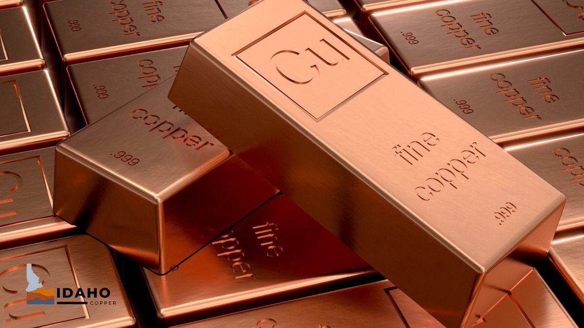 idahocoppercorp's tweet photo. Uncover the future of #copper with @IdahoCopperCorp. Leading the market with innovative strategies.
Curious about our approach? Click here to learn more >> https://t.co/GKnmWKMkcs
$COPR #IdahoCopper #CuMoProject #CopperSupply #EnergyTransition https://t.co/nWlTV50x5b